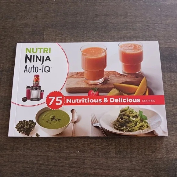 Ninja Professional Blender Replacement Cups, Lid, Recipe Book Parts BL480 - Picture 3 of 6